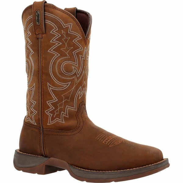 Durango Rebel by Pull-On Western Boot, BROWN, D, Size 9.5 DB4443